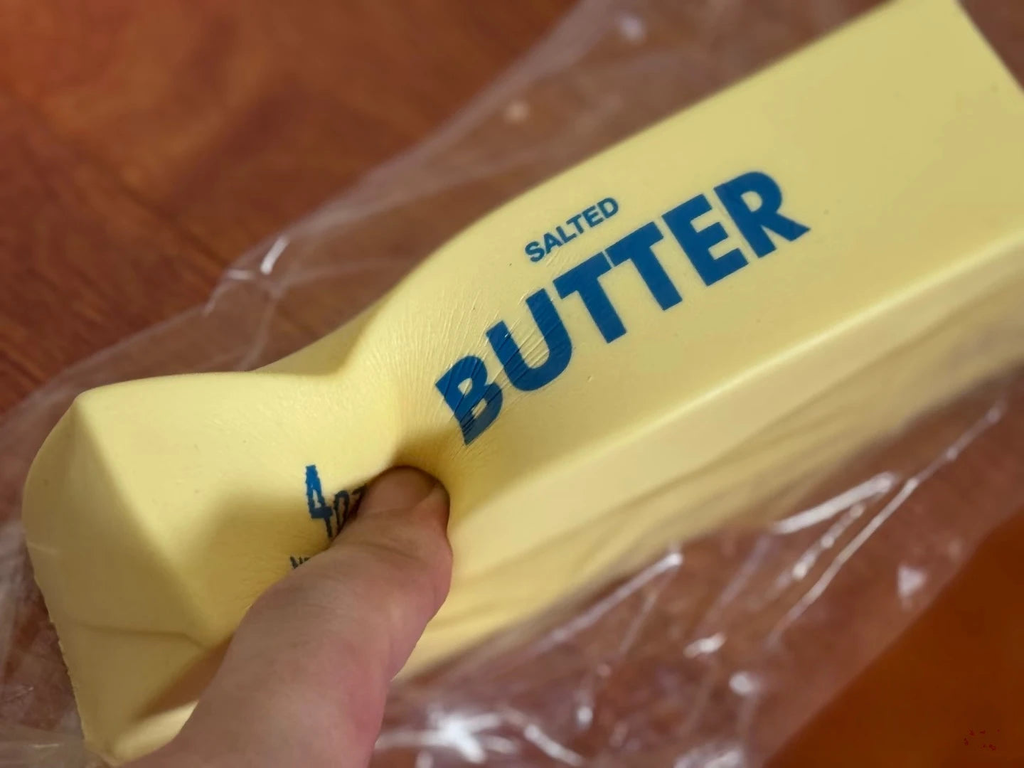 1PC Antistress Butter Stick Stress & Anxiety Relief Fidget Toys Slow Rising Squishy Squeeze Elastic Cheese Stick Prank Toys