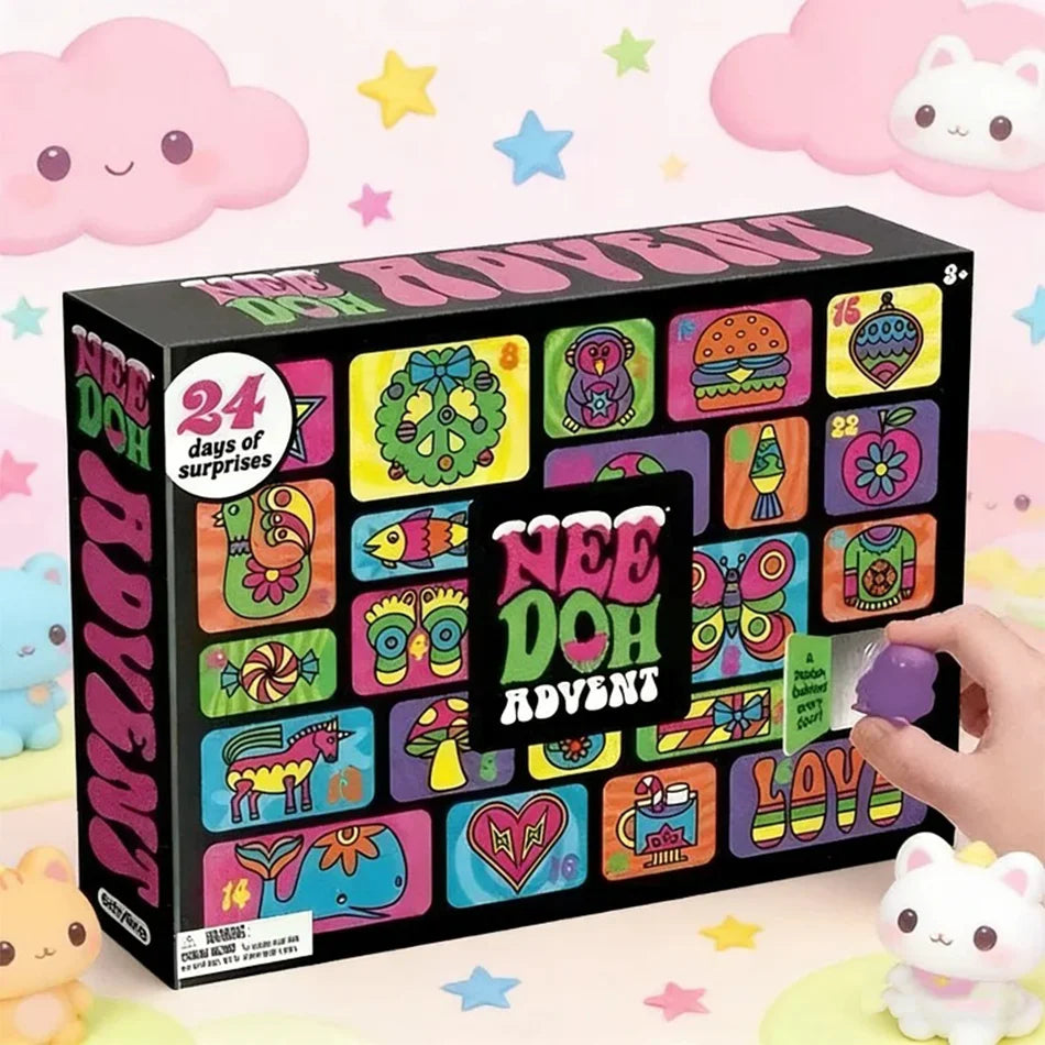 2026 New Needoh Golden Egg Treasure Hunt Blind Box Toy With Squishy Surprise Stress Relief Squeeze  Easter Party Toy