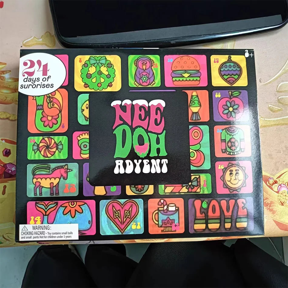 2026 New Needoh Golden Egg Treasure Hunt Blind Box Toy With Squishy Surprise Stress Relief Squeeze Kids' Easter Party Toy