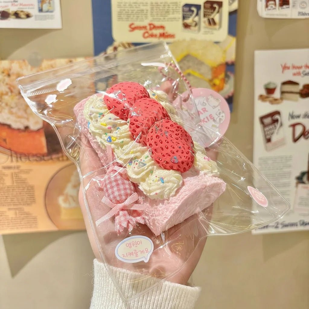 Macaron Roll Squishy - Squishie Bites