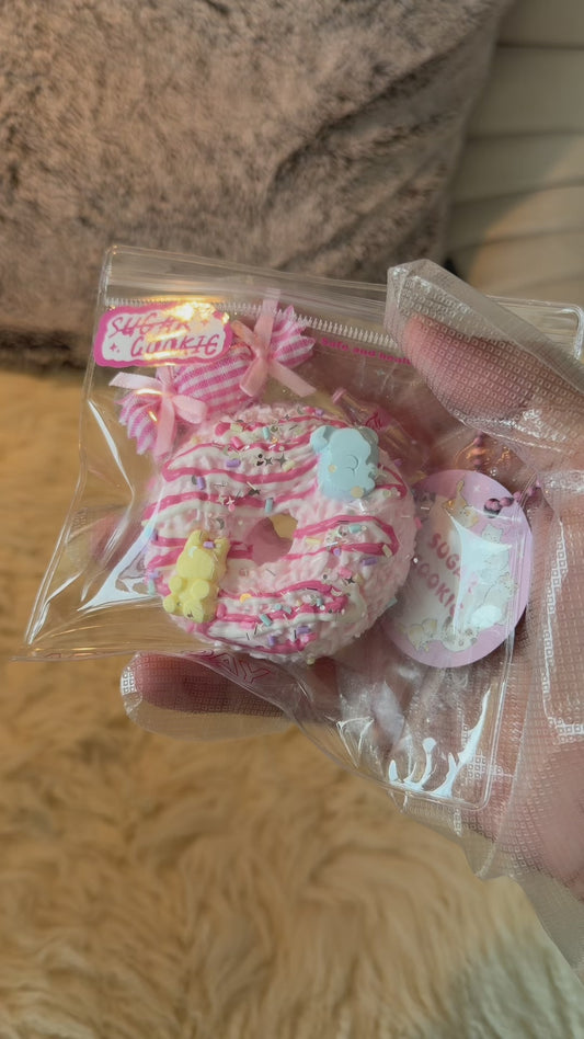 Pink Donut Squishy