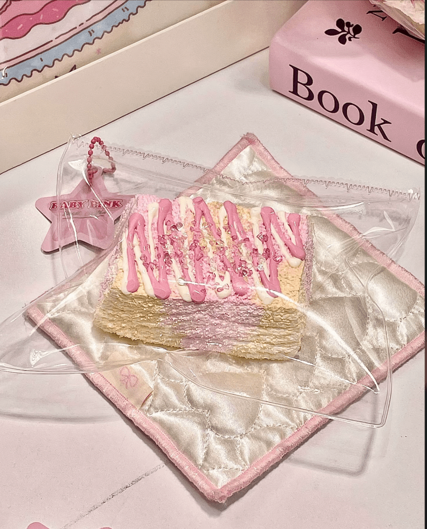 Strawberry Milk Pudding Squishy - Squishie Bites