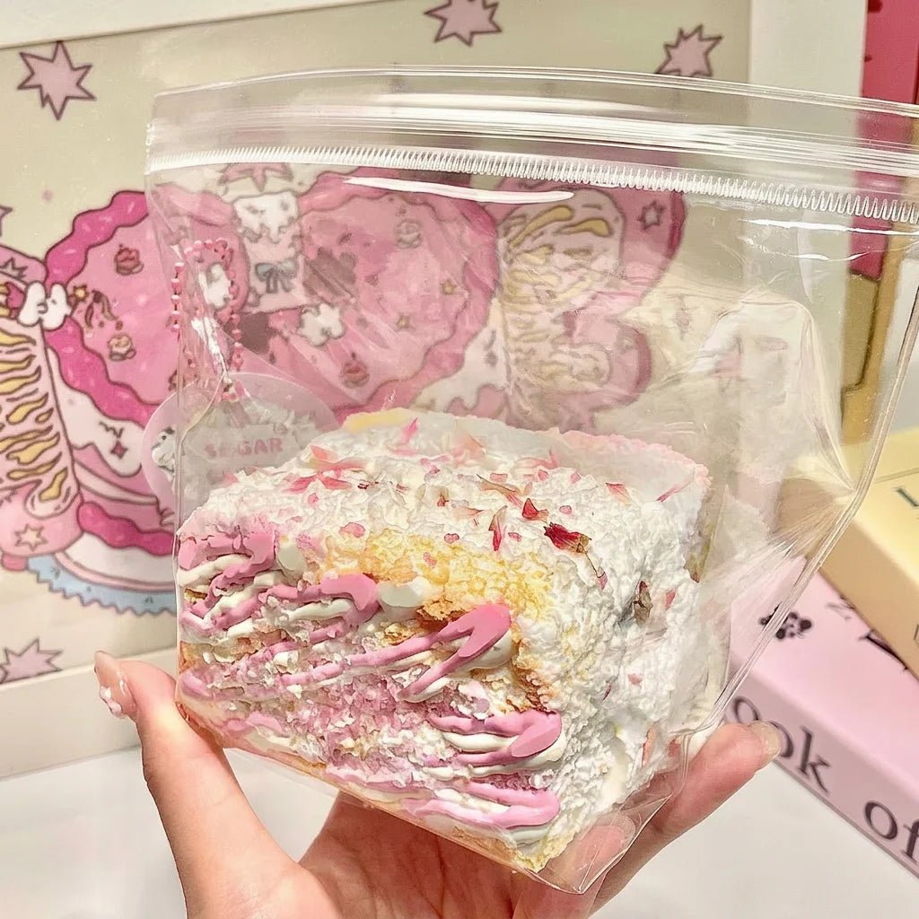 Strawberry Milk Pudding Squishy - Squishie Bites