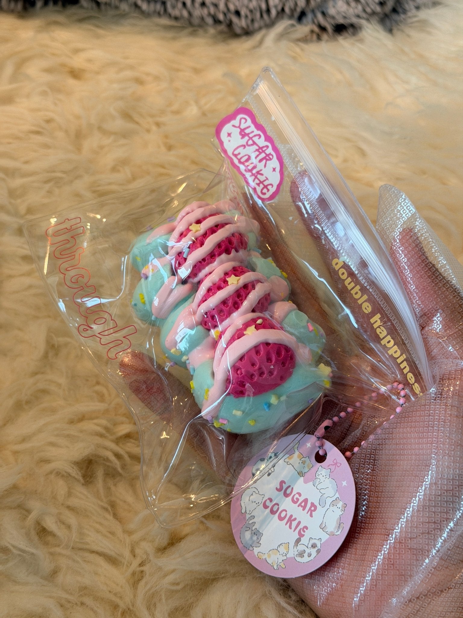 Strawberry Towel Ring Squishy - Squishie Bites